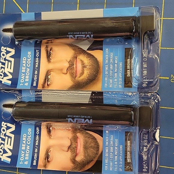 Just For Men Beard & Brow Color 2 Color Choices - Picture 1 of 2